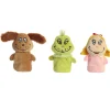 Aurora® - Dr. Seuss - 3" Grinch Finger Puppet Set