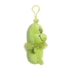 Aurora® - Dr. Seuss - 4.5" Squishy Grinch Keychain