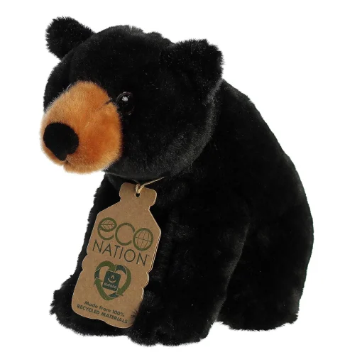 Aurora® - Eco Nation - 9.5" Black Bear