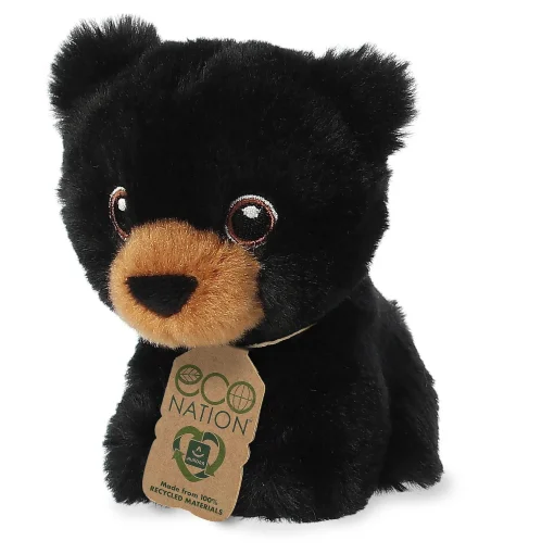Aurora® - Eco Nation - 5" Mini Black Bear