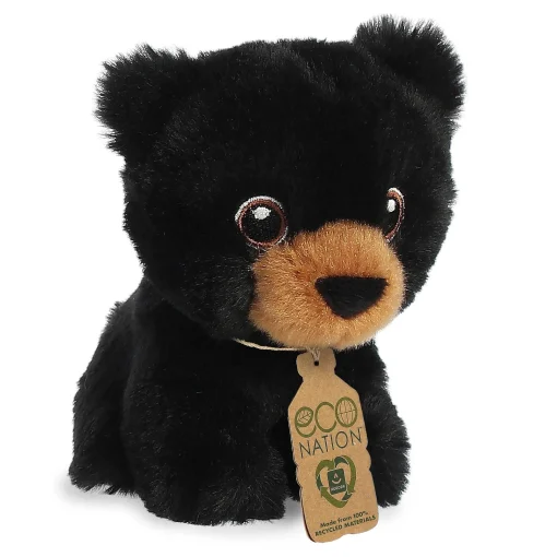 Aurora® - Eco Nation - 5" Mini Black Bear