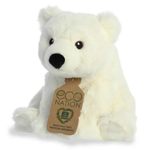 Aurora® - Eco Nation - 9.5" Polar Bear