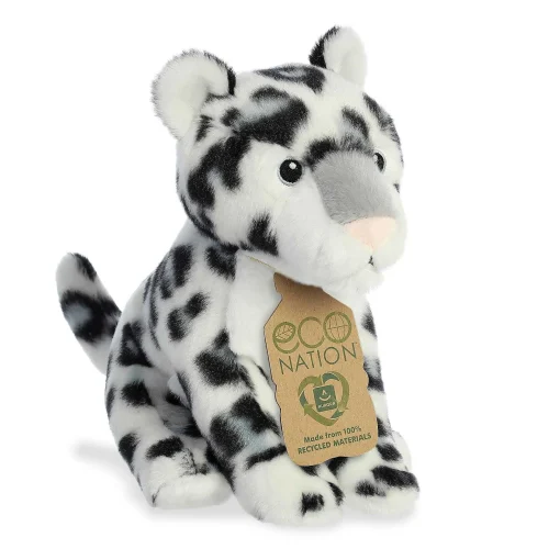 Aurora® - Eco Nation - 9" Snow Leopard