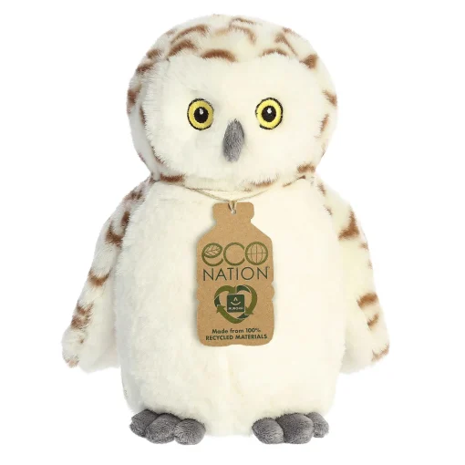 Aurora® - Eco Nation - 9" Snowy Owl
