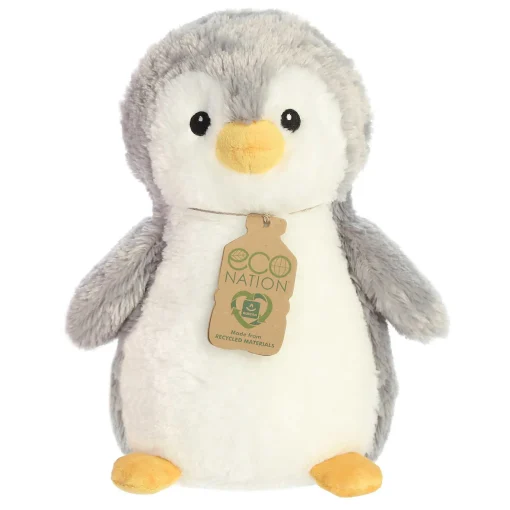 Aurora® - Eco Nation - Eco Hugs - 12" Penguin - Gray