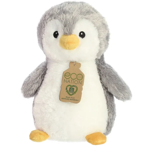 Aurora® - Eco Nation - Eco Hugs - 12" Penguin - Gray