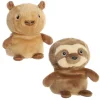 Aurora® - Eco Nation - Reversible Eco Pairs - 6.6" Capybara And Sloth