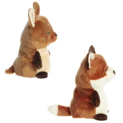 Aurora® - Eco Nation - Reversible Eco Pairs - 6.5" Fawn And Fox