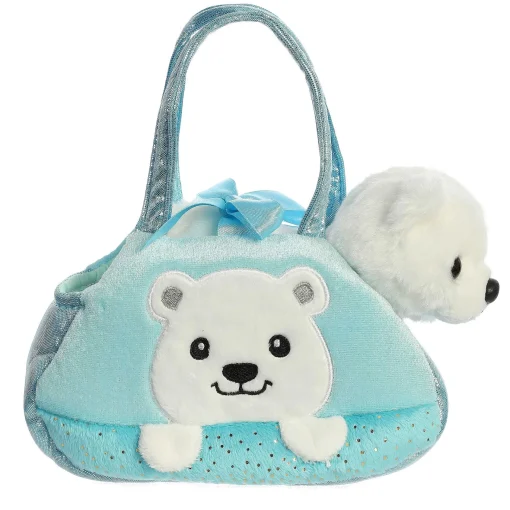 Aurora® - Fancy Pals - 7" Peek-A-Boo Polar Bear