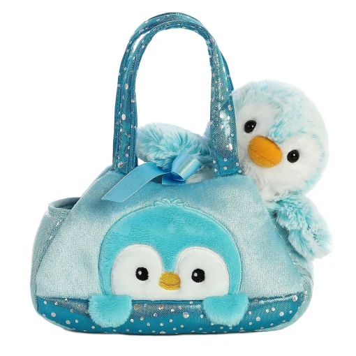 Aurora® - Fancy Pals - 7" Pompom Penguin - Blue