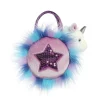 Aurora® - Fancy Pals - 5.5" Sparkle Heart Purple Unicorn