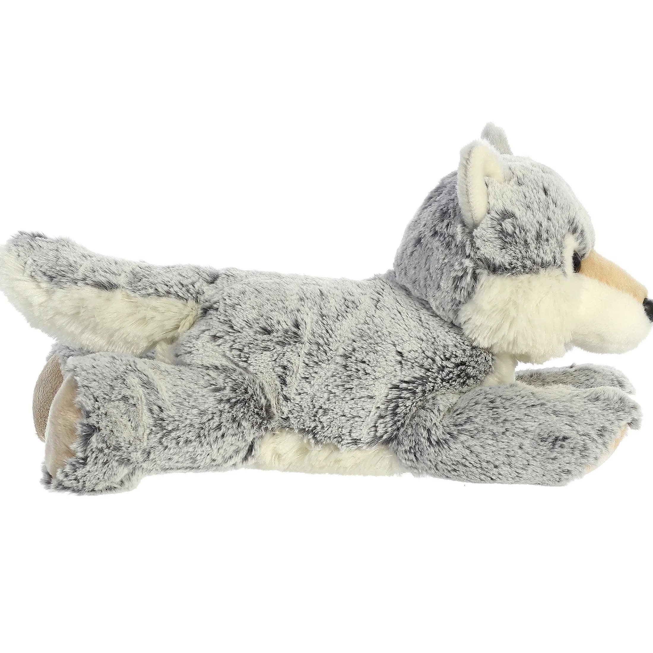 Aurora® - Flopsie - 12" Winter Wolf