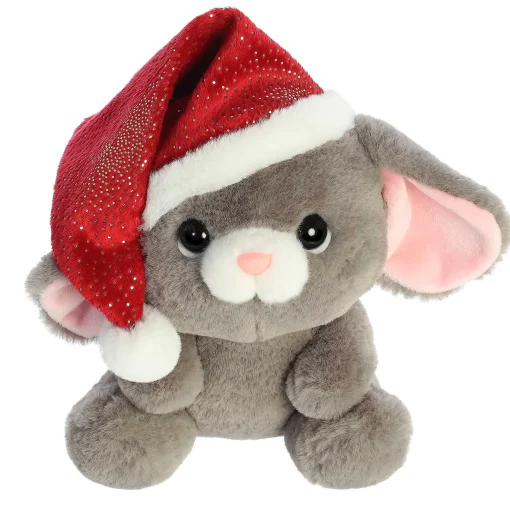 Aurora® - Holiday - Oversized Santa Hats - 10.5" Merry Mouse