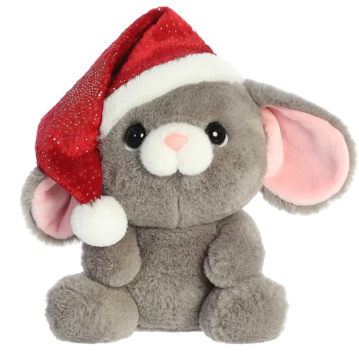 Aurora® - Holiday - Oversized Santa Hats - 10.5" Merry Mouse