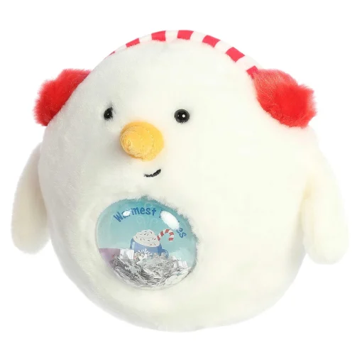 Aurora® - Holiday - Snowglobe Bellies - 5" Warmest Wishes Snowman