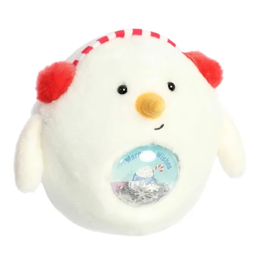 Aurora® - Holiday - Snowglobe Bellies - 5" Warmest Wishes Snowman