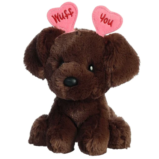 Aurora® - Love On The Mind - 6" Wuff You Chocolate Lab
