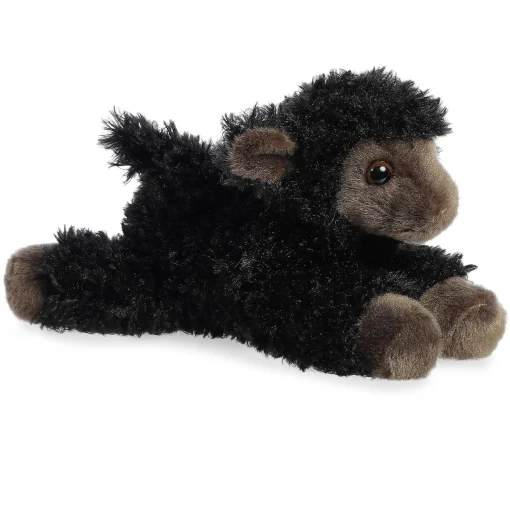 Aurora® - Mini Flopsie - 8" Ebony Lamb