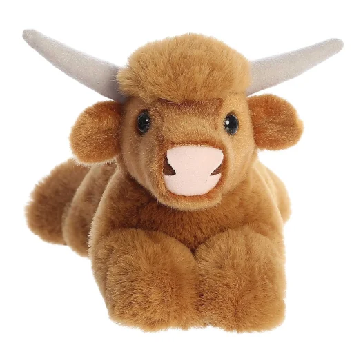 Aurora® - Mini Flopsie - 8" Highland Cow