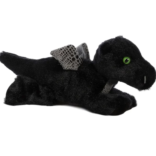 Aurora® - Mini Flopsie - 8" Midnight Dragon
