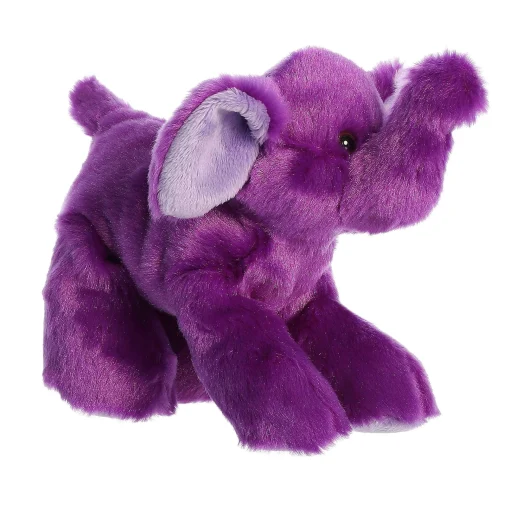 Aurora® - Mini Flopsie - 8" Violet Elephant
