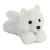 Aurora® - Mini Flopsie - 8" White Wolf