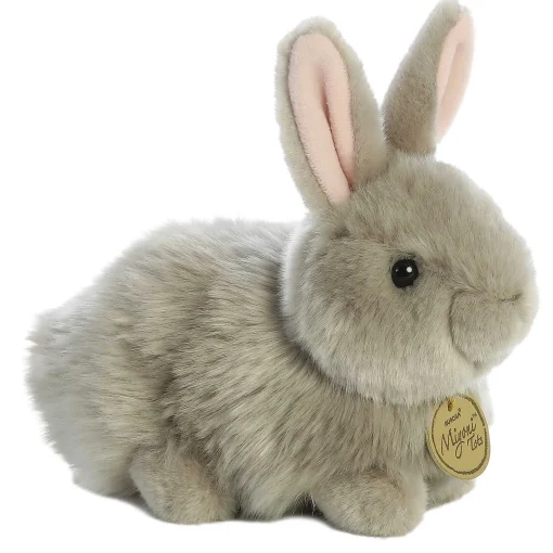 Aurora® - Miyoni® - 7.5" Angora Bunny Grey