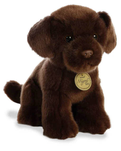 Aurora® - Miyoni® Tots - 11" Chocolate Lab Pup