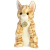 Aurora® - Miyoni® Tots - Sitting Pretty - 10.5" Orange Tabby Kitten