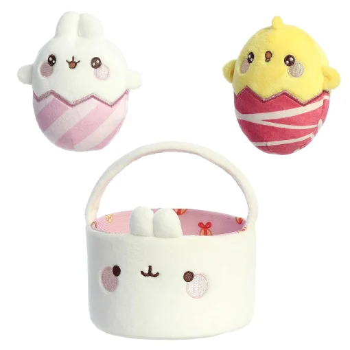 Aurora® - Molang - 6" Molang Easter Basket