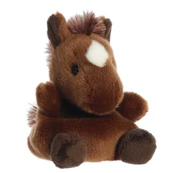 Aurora® - Palm Pals - 5" Truffle Brown Horse