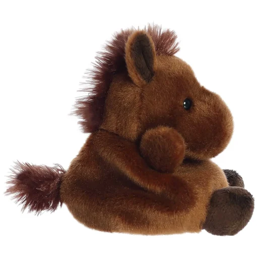 Aurora® - Palm Pals - 5" Truffle Brown Horse