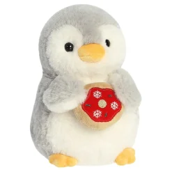 Aurora® - Pompom Penguin - 8" Holiday Donut