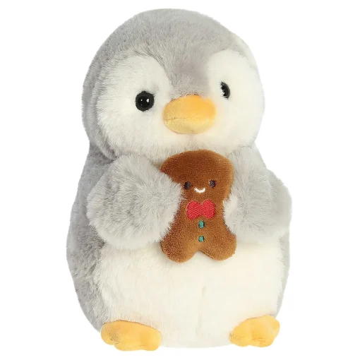 Aurora® - Pompom Penguin - 8" Gingerbread Man