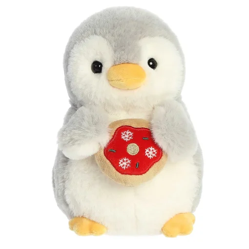 Aurora® - Pompom Penguin - 8" Holiday Donut