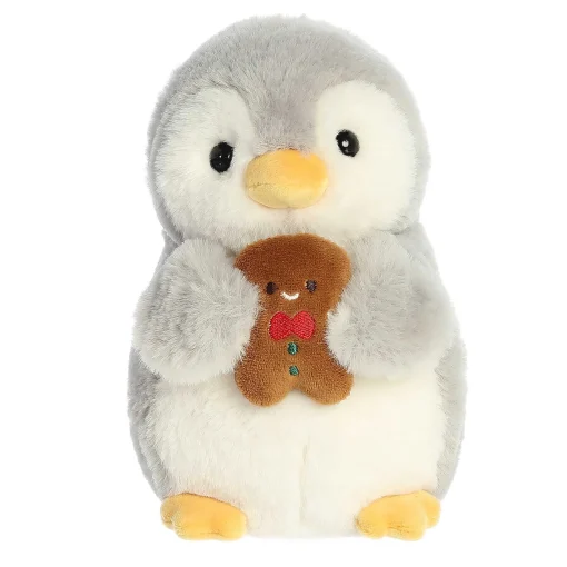 Aurora® - Pompom Penguin - 8" Gingerbread Man