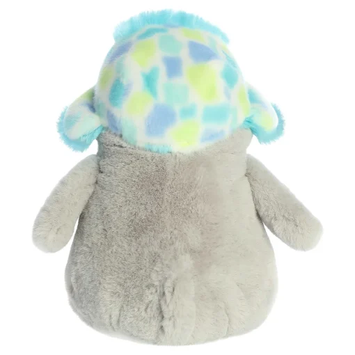 Aurora® - Pompom Penguin - 10" Blue Mosaic