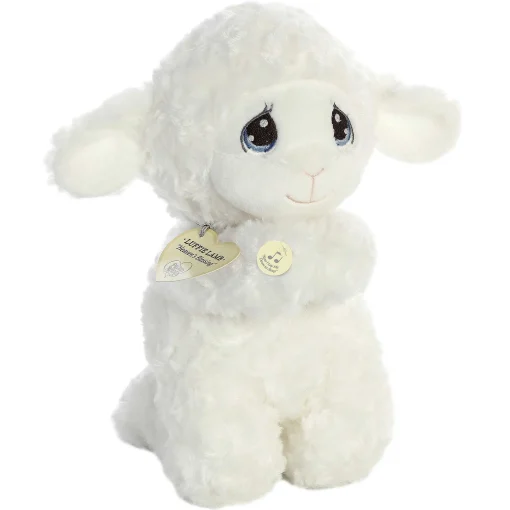 Aurora® - Precious Moments - 10" Luffie Praying Lamb - English