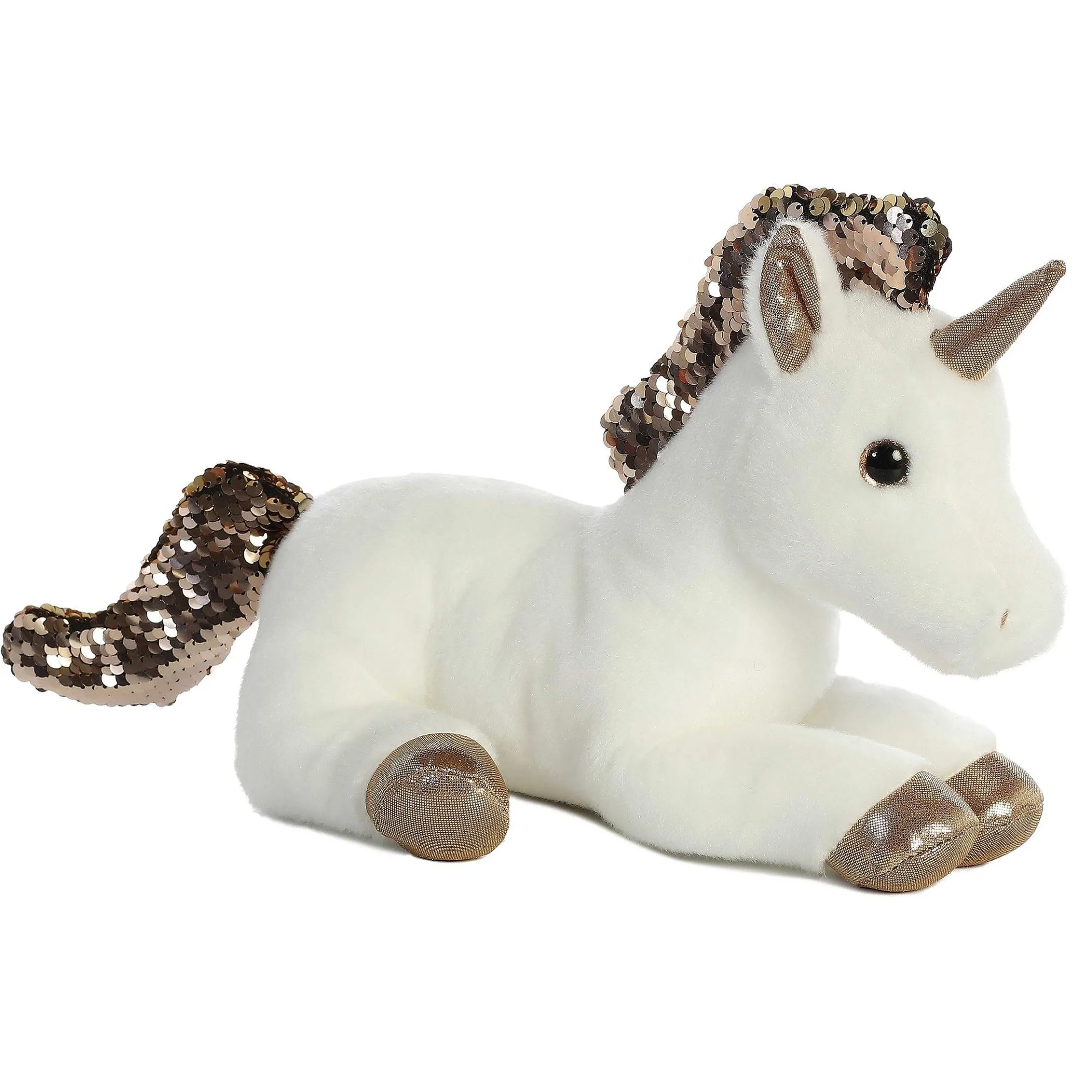 Aurora® - Shimmers - 11" Rose-Gold Unicorn