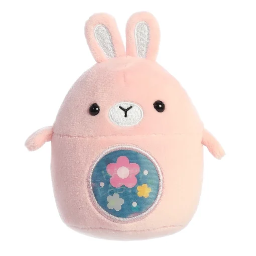 Aurora® - Spring - 3.5" Happy Easter Bunny - Pink
