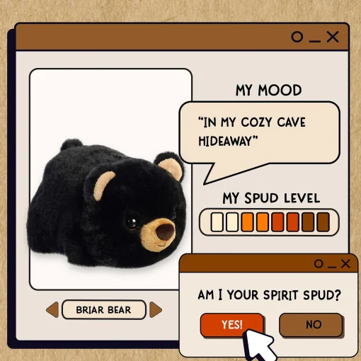 Aurora® - Spudsters - 10" Briar Bear