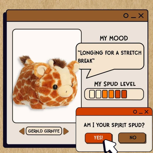 Aurora® - Spudsters - 10" Gerald Giraffe