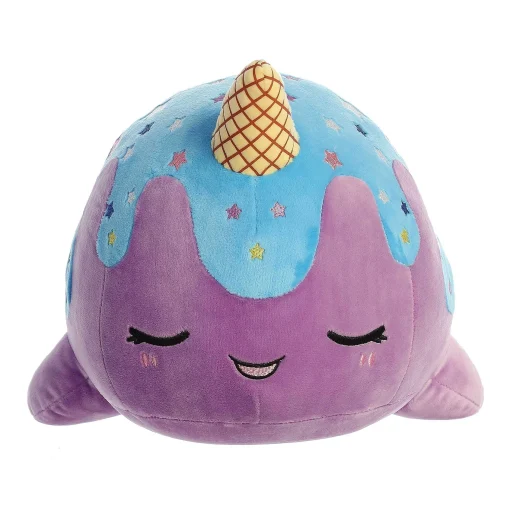 Aurora® - Tasty Peach® - 12.5" Blue Moon Nomwhal