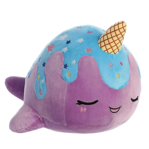Aurora® - Tasty Peach® - 12.5" Blue Moon Nomwhal