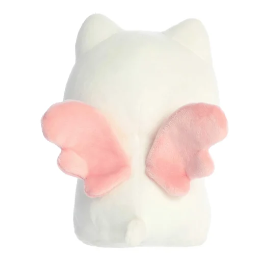 Aurora® - Tasty Peach® - 7" Candy Heart Sitting Meowchi - White