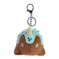 Aurora® - Tasty Peach® - 4" Mint Chocolate Nomwhal Keychain