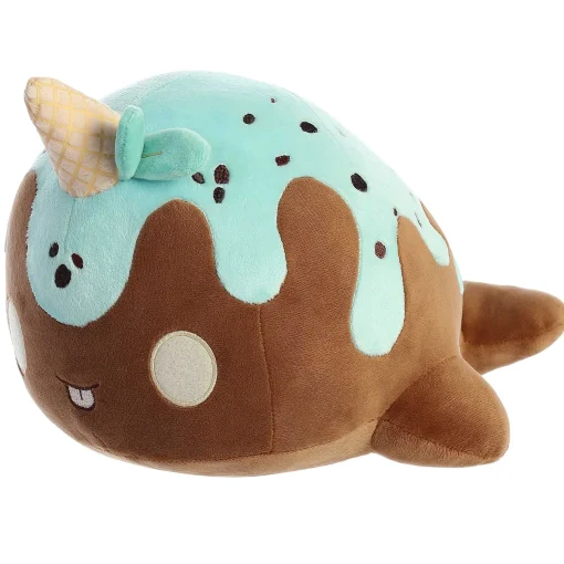 Aurora® - Tasty Peach® - 12.5" Mint Chocolate Nomwhal