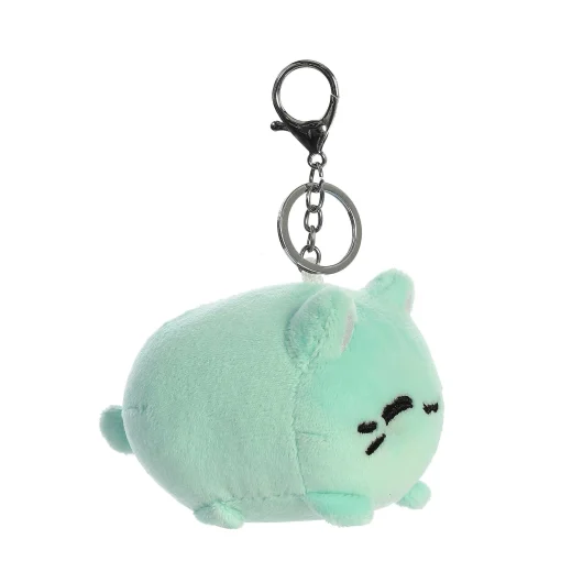 Aurora® - Tasty Peach® - 3.5" Mint Meowchi Keychain