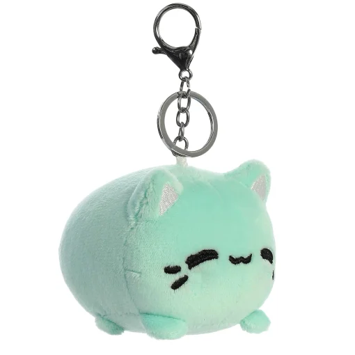 Aurora® - Tasty Peach® - 3.5" Mint Meowchi Keychain