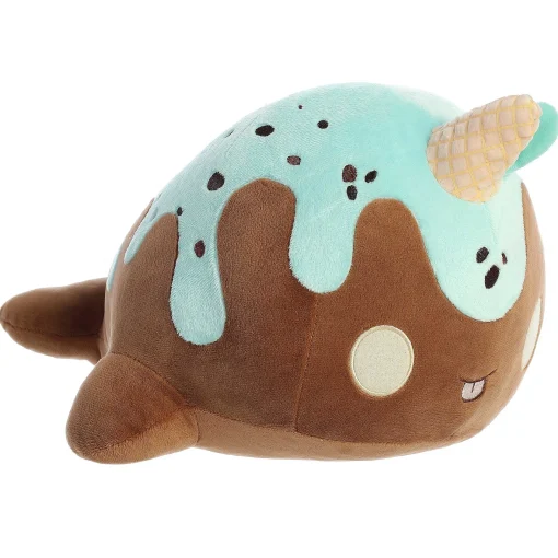 Aurora® - Tasty Peach® - 12.5" Mint Chocolate Nomwhal